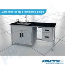 Lab Furniture Melamine coated laminated board top Table Manuf. China/BD Country: BD/China