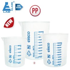 Beaker Plastic 100ml Low from Printed Heavy duty CH0139B/PR EISCO INDIA