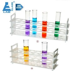 Test Tube Stand Polypropylene 18 to 31 Hole Autoclavable Chemical Resistant 15mm x 18H CH0708I EISCO INDIA