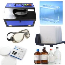 TLC Equipment, TLC Tank, TLC Plate, UV Viewing Cabinet S.S Thin Layer Chromatography Total Set Germany & India